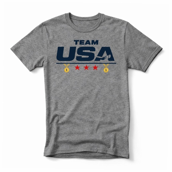 Team USA 2026 Gold Medal Olympic Hockey T-Shirt - Adult & Kids sizes - Picture 5 of 6
